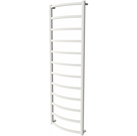 Рушникосушка Elite 12 біла RAL9016 драбинка 1250x432, white