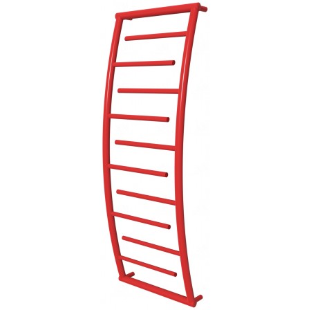 Рушникосушка Atlantica 10 червона RAL3020 драбинка 1150x432, red