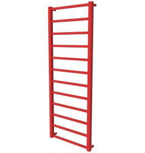 Сушарка для рушників Quatro 12 червона RAL3020 драбинка 1250x480, red