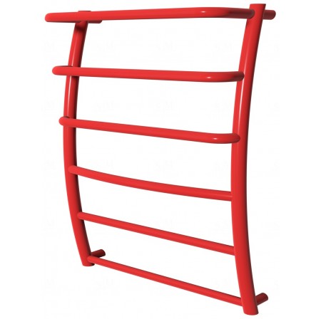 Рушникосушка Breeze 6 червона RAL3020 драбинка 650x532, red