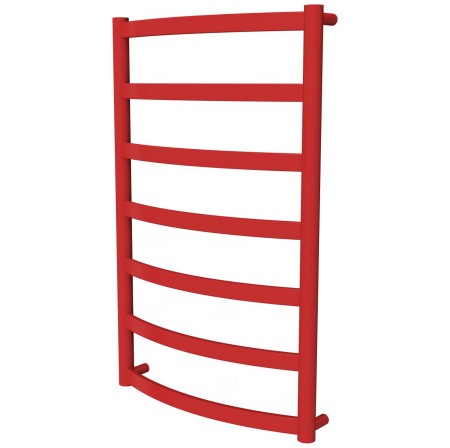 Червона рушникосушка Maxima 7 RAL3020 драбинка 750x482, red