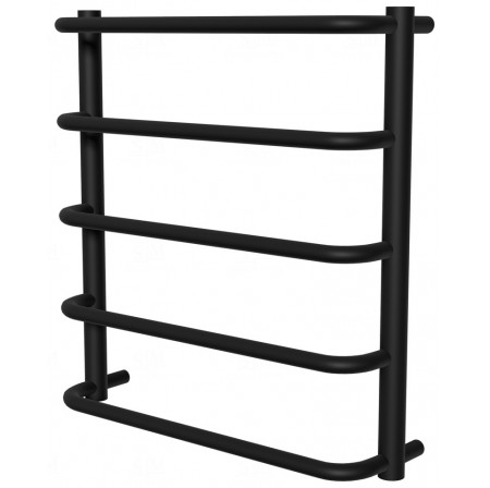 Рушникосушка Modern 5 чорна RAL9005 драбинка 550x532, black