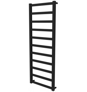 Чорна рушникосушка Extra 11 RAL9005 драбинка 1150x430, black