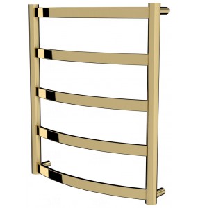 Золота рушникосушка Maxima 5 драбинка 550x482, gold