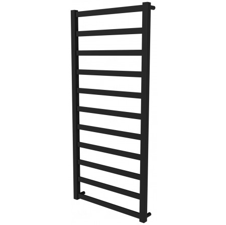 Чорна рушникосушка Extra 11 RAL9005 драбинка 1150x530, black