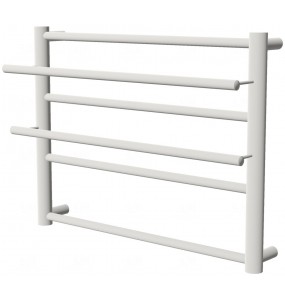Біла рушникосушка Elegant 4 RAL9016 драбинка 450x532, white