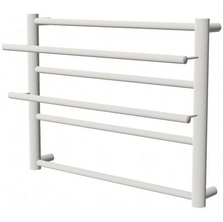 Біла рушникосушка Elegant 4 RAL9016 драбинка 450x532, white