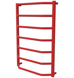 Рушникосушка Standart 7 червона RAL3020 драбинка 750x532, red