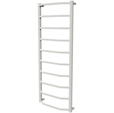 Біла сушарка для рушників Luxe 10 RAL9016 драбинка 1050x432, white