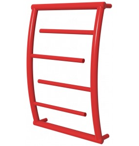 Червона сушарка для рушників Atlantica 4 RAL3020 драбинка 550x432, red