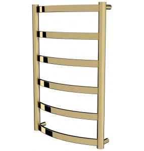 Рушникосушилка Maxima 6 золото драбинка 650x432, gold