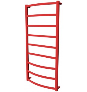 Рушникосушилка Elite 9 червона RAL3020 драбинка 950x482, red