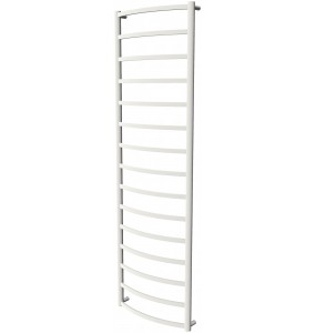 Біла рушникосушка Elite 15 RAL9016 драбинка 1550x482, white