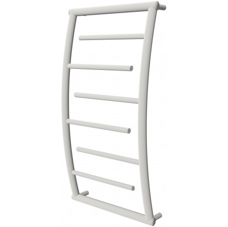 Біла сушка для рушників Atlantica 6 RAL9016 драбинка 750x432, white