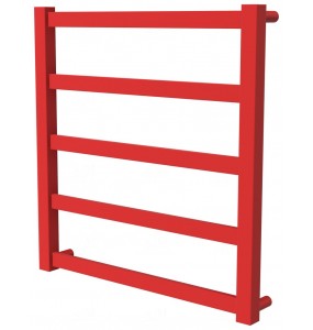 Рушникосушка Extra 5 червона RAL3020 драбинка 550x530, red