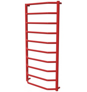 Рушникосушка Standart 10 червона RAL3020 драбинка 1050x532, red