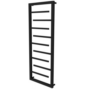 Чорна рушникосушка Prestige 9 RAL9005 драбинка 1050x430, black