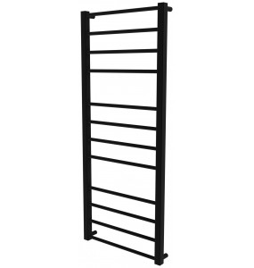 Рушникосушка Sonnet 11 чорна RAL9005 драбинка 1150x480, black