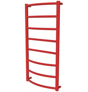 Червона рушникосушка Classic 8 RAL3020 драбинка 850x432, red