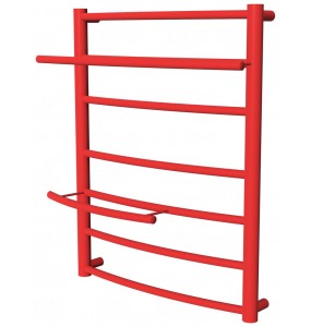 Рушникосушка Safo 7 червона RAL3020 драбинка 600x482, red