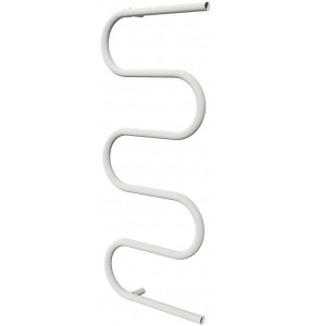 Рушникосушилка Змійка 3 біла RAL9016 змійка 575x800, white