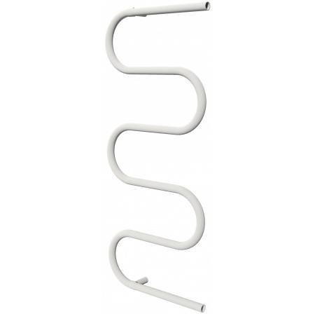 Рушникосушилка Змійка 3 біла RAL9016 змійка 575x800, white