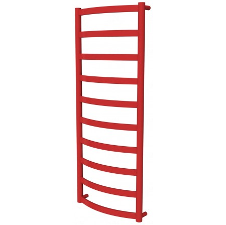 Червона сушарка для рушників Maxima 10 RAL3020 драбинка 1050x432, red