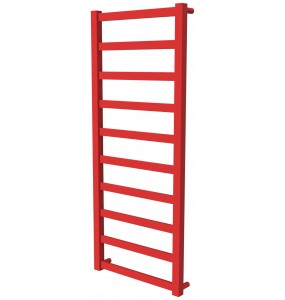 Червона сушка для рушників Extra 10 RAL3020 драбинка 1050x430, red