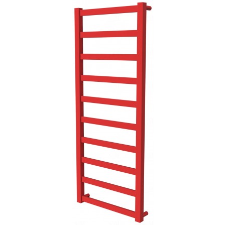 Червона сушка для рушників Extra 10 RAL3020 драбинка 1050x430, red