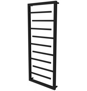 Рушникосушилка Prestige 9 чорна RAL9005 драбинка 1050x480, black