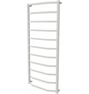 Біла сушарка для рушників Luxe 11 RAL9016 драбинка 1150x532, white
