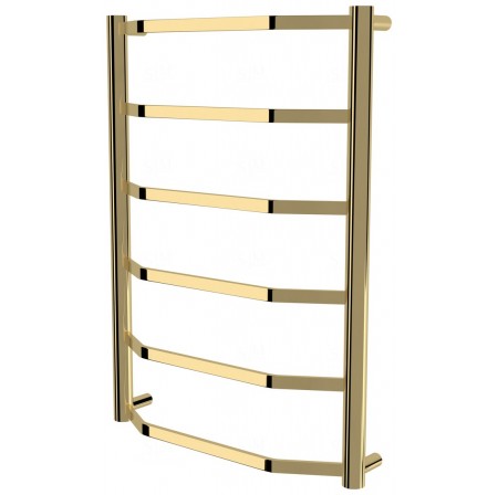 Золота сушарка для рушників Luxe 6 драбинка 650x482, gold