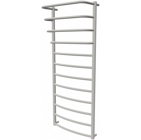 Біла рушникосушка Grosse 12 RAL9016 драбинка 1250x532, white