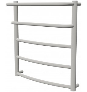 Рушникосушка Grosse 5 біла RAL9016 драбинка 550x532, white