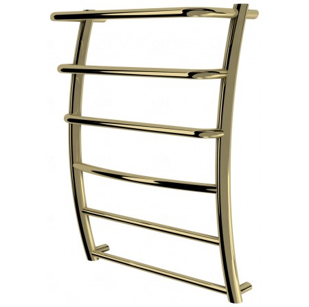 Золота сушарка для рушників Breeze 6 драбинка 650x482, gold