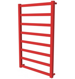 Червона сушка для рушників Extra 8 RAL3020 драбинка 850x530, red