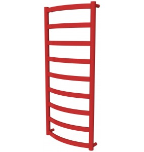 Сушарка для рушників Maxima 9 червона RAL3020 драбинка 950x432, red