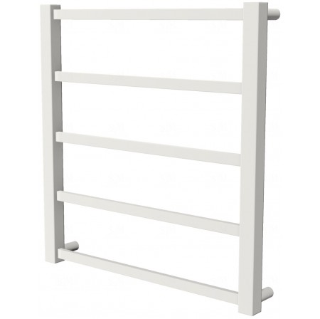 Біла рушникосушка Quatro 5 RAL9016 драбинка 550x530, white