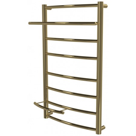 Золота рушникосушка Safo 8 драбинка 700x432, gold