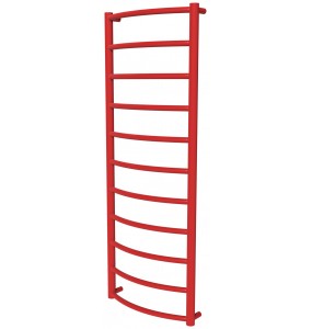Червона сушарка для рушників Classic 11 RAL3020 драбинка 1150x432, red