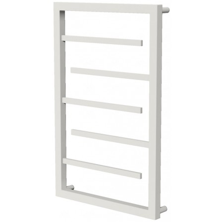 Біла рушникосушка Prestige 5 RAL9016 драбинка 650x480, white
