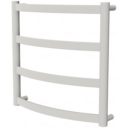 Біла рушникосушка Maxima 4 RAL9016 драбинка 450x482, white