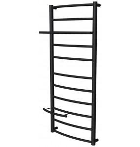 Рушникосушка Safo 10 чорна RAL9005 драбинка 900x532, black