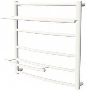 Біла сушка для рушників Safo 6 RAL9016 драбинка 500x532, white
