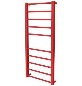 Рушникосушка Sonnet 10 червона RAL3020 драбинка 950x430, red