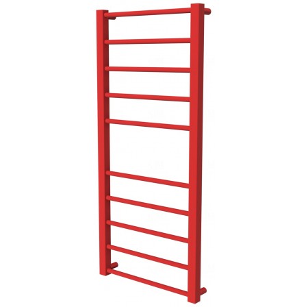 Рушникосушка Sonnet 10 червона RAL3020 драбинка 950x430, red