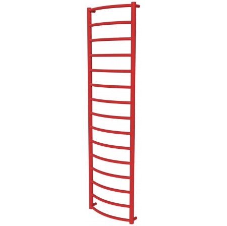 Червона сушарка для рушників Classic 15 RAL3020 драбинка 1550x432, red