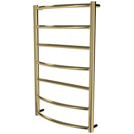 Рушникосушилка Classic 7 золото драбинка 750x482, gold