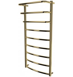 Золота сушарка для рушників Grosse 9 драбинка 950x482, gold
