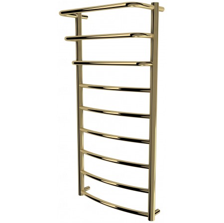 Золота сушарка для рушників Grosse 9 драбинка 950x482, gold
